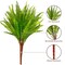 Boston Ferns Artificial Plants 19” Long Stems Faux Greenery Real-Touch Plastic Bush Green Leaves UV-Resistant Indoor Outdoor DIY Decor Mothers Day Gift, Pack 4pcs